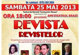 Spectacol marca Teatrul de Revistă „Constantin Tănase” la Dorohoi, organizat de viceprimarul Constantin Bursuc