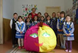 „Un măr delicios – un copil sănătos” la Școala Primară nr.2 Saucenița - FOTO