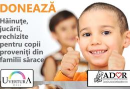 Acțiune caritabilă sprijinită de Uvertura Mall pe 8 și 9 iunie
