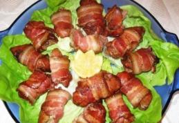 Ficăței de pui cu bacon