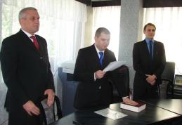 Depunere de jurământ la statistică în prezenţa prefectului