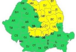 NEWS ALERT: Avertizare cod galben de ninsori in judetul Botosani