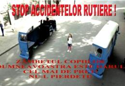 Preveniți victimizarea copiilor dumneavoastră prin accidente de circulație!