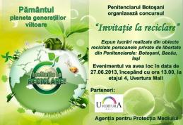 Uvertura Mall găzduieşte concursul „Invitaţie la reciclare”