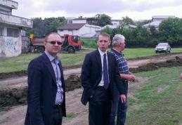 Primarul în vizită de lucru la Stadionul Municipal