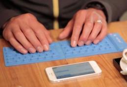 NOU ! S-a inventat tastatura pe care o ţii în buzunar şi o conectezi la iPhone