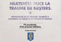 Polițiștii, alături de botoșănence în campania „Fii prudentă! Poți preveni tâlhăria”