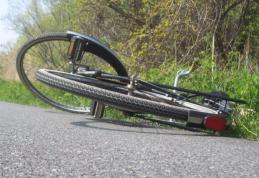 Minor din Cristinești, care circula cu bicicleta, accidentat de o autoutilitară