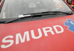 Administratorul unei societăți din Botoșani transportat de urgență la spital după ce a căzut de pe o schelă