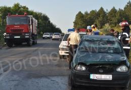 UPDATE: Noi detalii privind accidentul produs la ieșirea din Dorohoi în localitatea Stracova - FOTO