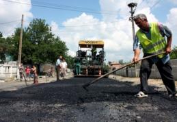 Luni, 12 august 2013, începe reabilitarea sectorului de drum național care traversează orașul Flămânzi