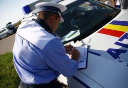 Bărbat din Dumbrăvița, depistat în trafic conducând o motocicletă cu numere false