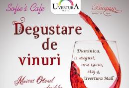 Degustare de vinuri la Uvertura Mall