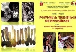 Festivalului Tradiţiilor Meşteşugăreşti: Meşterii populari mulţumesc Dorohoiului şi dorohoienilor!