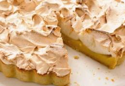 Tartă cu lămâie și bezea