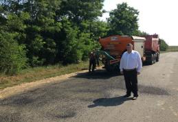 Drumul Havârna – Dumeni a fost inspectat de o delegație a Consiliului Județean