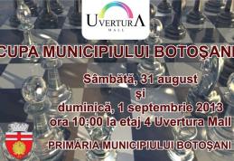 Cupa municipiului Botosani la Uvertura Mall