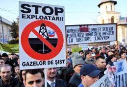 Protest astăzi la Dorohoi, în România şi Europa împotriva exploatării gazelor de şist şi pentru salvarea Roşiei Montane