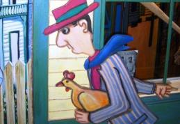 Hoț prins pe strada Colonel Vasiliu din Dorohoi, cu nouă găini asupra sa