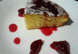 Prăjitură cu gris și lapte bătut