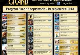 Uvertura Mall: Vezi ce filme rulează la Cine Grand în perioada 13-19 septembrie 2013!