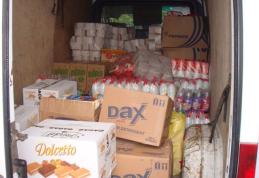 Transport cu ajutoare umanitare din partea Organizației Municipale PSD Dorohoi pentru sinistrații din Galați - FOTO