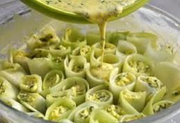 Rulouri de dovlecei cu brânză