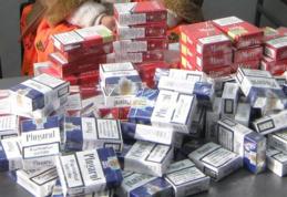 Sancţiuni aplicate contrabandiştilor de ţigări şi alcool
