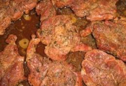  Friptura de porc cu bere