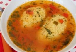 Supă de roșii cu găluște