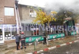 Incendiu devastator la „Club Dubai” din Darabani - FOTO