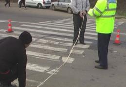 Femeie accidentată pe o trecere de pietoni de un tânăr din Dorohoi, în timp ce efectua manevra de mers înapoi 