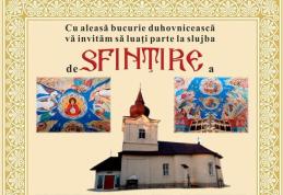 Biserica „Sfinţilor Apostoli Petru şi Pavel” din satul Lişna va fi sfinţită astăzi
