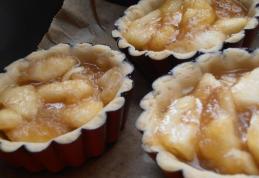 Minitarte cu mere și nuci