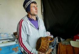 Povestea bărbatului din Hilișeu-Horia care îşi întreţine familia împletind coşuri
