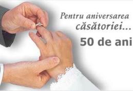 Administrația locală va organiza „Nunta de aur” pentru 43 de cupluri din municipiul Dorohoi