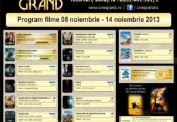Uvertura Mall: Vezi ce filme rulează la Cine Grand în perioada 8-14 noiembrie 2013!