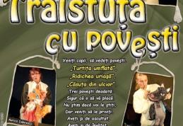 Trăistuța cu povești, spectacol pentru cei mici, duminică, la Teatrul Vasilache