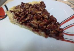 Rețetă de post: Tartă cu nucă și marmeladă