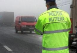 Poliția rutieră vă recomandă! ALEGEŢI VIAŢA ! Trafic rutier în condiții de siguranță, pe vreme rea!