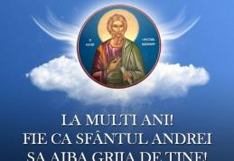 Redacția Dorohoi News urează „La mulți ani !” celor care poartă numele Sfântului Andrei
