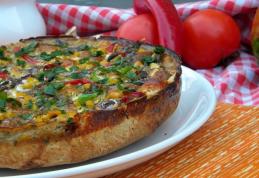 Tartă de post cu legume