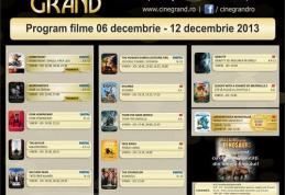 Uvertura Mall: Vezi ce filme rulează la Cine Grand în perioada 6-12 decembrie 2013!