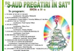 Concert de sărbători „S-aud pregătiri în sat” la ediţia a IV-a
