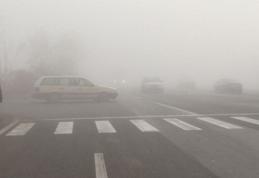 Cod Galben de ceață în 28 de județe, în următoarele ore
