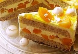 Prăjitură cu cremă ricotta