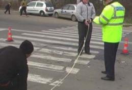 Femeie accidentată grav pe trecerea de pietoni