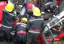 Accident grav pe E 58