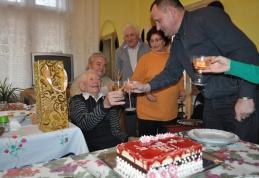 Dorohoian sărbătorit de redacția Dorohoi News la aniversarea de 100 de ani - FOTO
