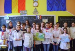 Activități extrașcolare Şcoala „George Hazgan” Vîrfu Cîmpului: Pe urmele poetului Mihai Eminescu - FOTO